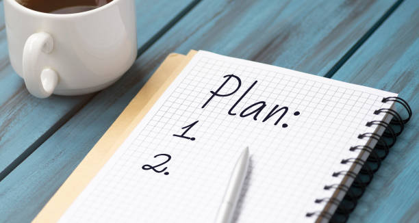 istock cup with coffee, pencil and notebook. Business concept 1270655457