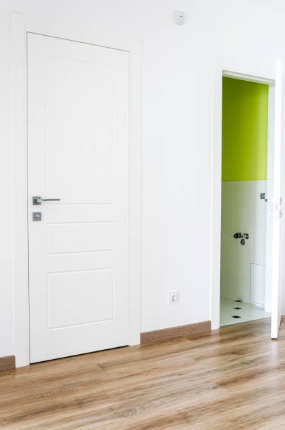 istock New Scandinavian-style apartment with white doors and white walls 1270655595