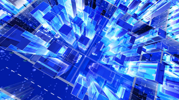 istock City night Building Simple Modern Skyscraper business 3D illustration background 1270663976