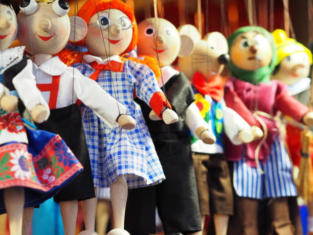 istock Puppets on Prague Christmas market 1270664651