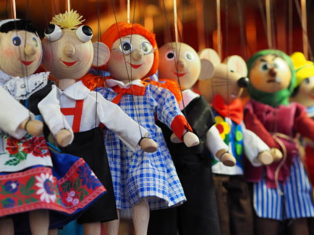 istock Puppets on Prague Christmas market 1270664653