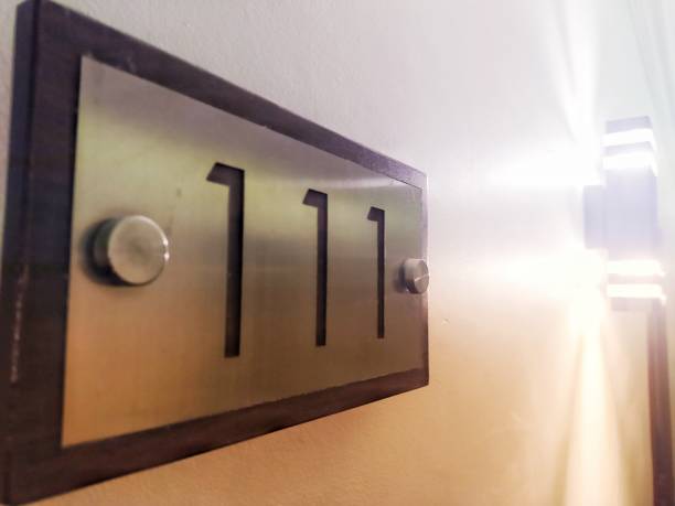 istock Room number and beautiful light lamp 1270665217