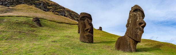 istock Stone statues Moai on Easter Island Rapa Nui 1270679780