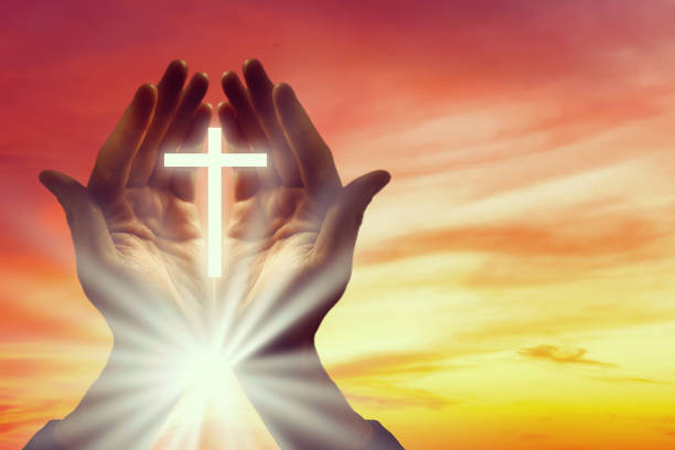 istock Hands of a man reaching to towards sky 1270683257