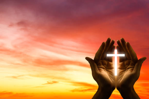 istock Hands of a man reaching to towards sky 1270683312