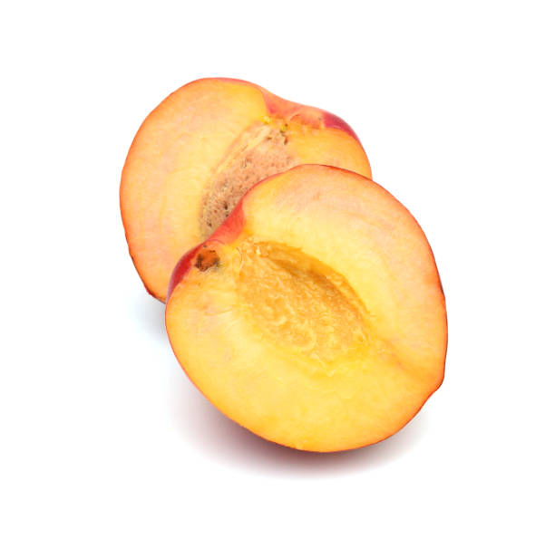 istock sweet peaches on a white background 1270686827