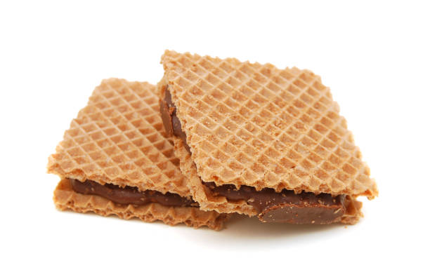 istock Crunchy chocolate and hazelnut filled wafer candies 1270687794