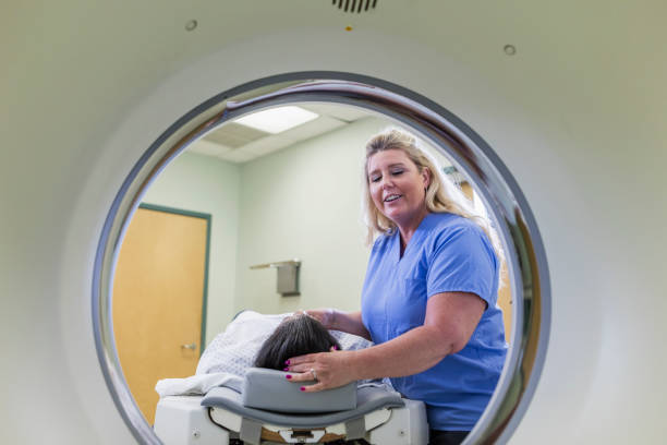 istock African-American woman getting a CT scan 1270699026