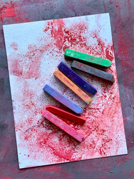 istock Messy Pastel Crayons and Paper 1270703131