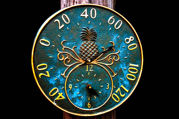 Deciratuve weather gauge still life