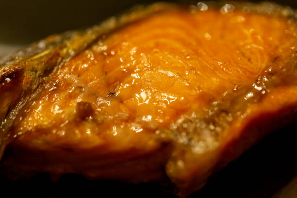 Salt-grilled Salmon.