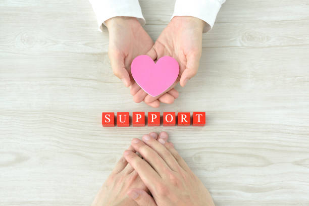 istock Business and life style concepts, support and help for trouble images 1270710522