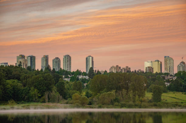 istock Pale pink skies at sunrise 1270723795