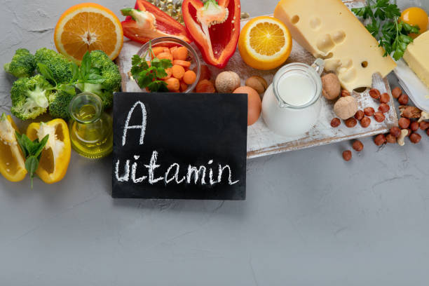 istock Foods high in vitamin A. 1270727419