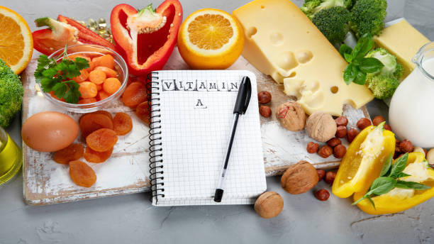 istock Foods high in vitamin A. 1270727421
