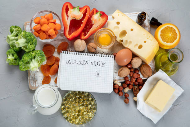 istock Foods high in vitamin A. 1270727523