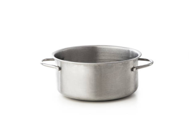 istock Cooking pot isolated on white background 1270732505