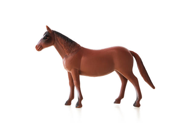 istock Horse toy isolated on white background 1270732512