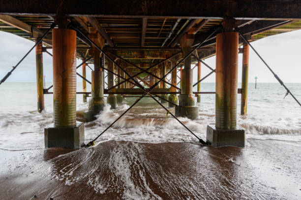 istock View of Teignmouth Pier in Devon 1270735947