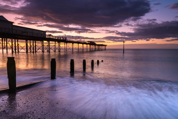istock Teignmouth Pier at sunrise 1270736790