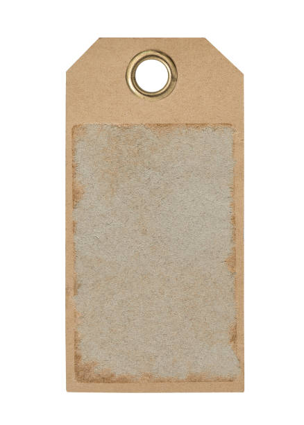istock Craft paper tag isolated white background 1270743886