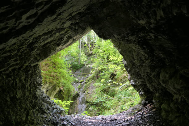 istock View from a cave in the european alps 1270744007