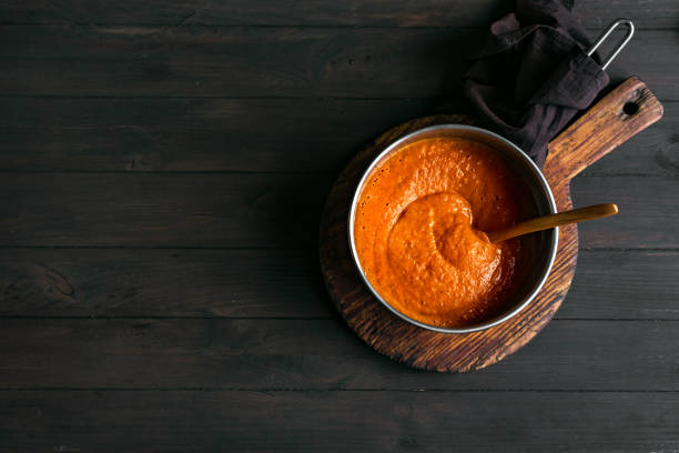 istock Homemade tomato sauce or soup 1270749002