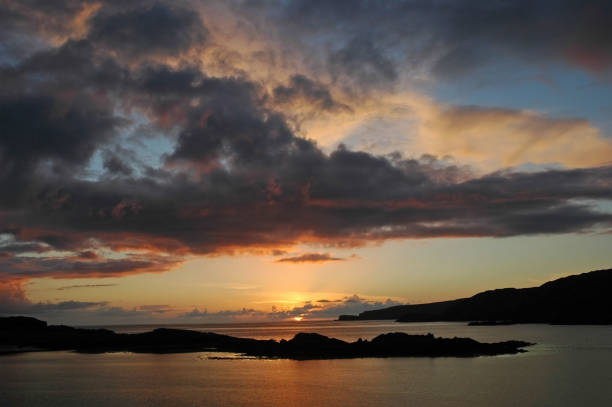 istock Sunset along the Scottish west coast 1270751659