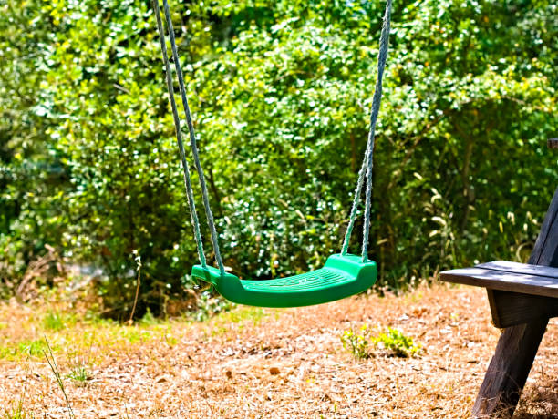 istock A green swing outside in the garden 1270753087
