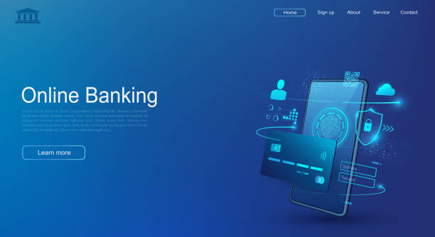 istock Mobile phone and internet banking. Secure online payments by credit card. Wireless money transactions via smartphone. 1270755362