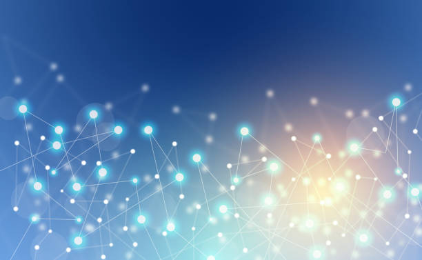 istock Illustration of connecting dots and lines 1270759369