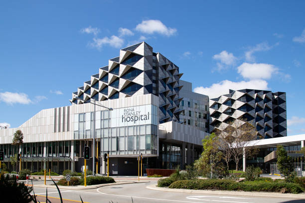 Perth, Australia - September 5th 2020: Fiona Stanley Hospital in Murdoch