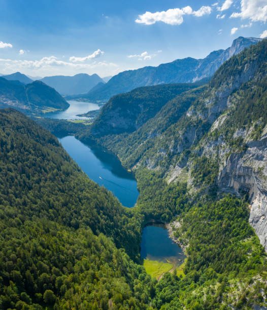Kammersee, Toplitzsee, Grundlsee - Three Lake Panorama, Austria
