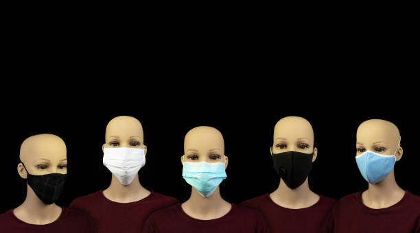 istock Different styles of COVID-19 facemask 1270766542
