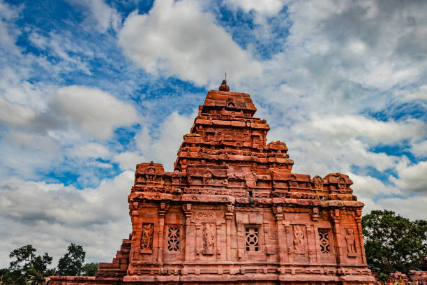 istock pattadakal temple group of monuments breathtaking stone art from different angle with amazing sky 1270771202