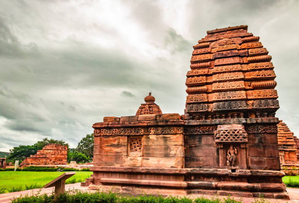 istock jambulinga temple pattadakal breathtaking stone art from different angle with dramatic sky 1270771729