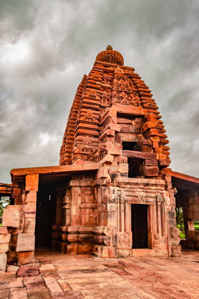 istock sangameshwara temple pattadakal breathtaking stone art from different angle with dramatic sky 1270771769