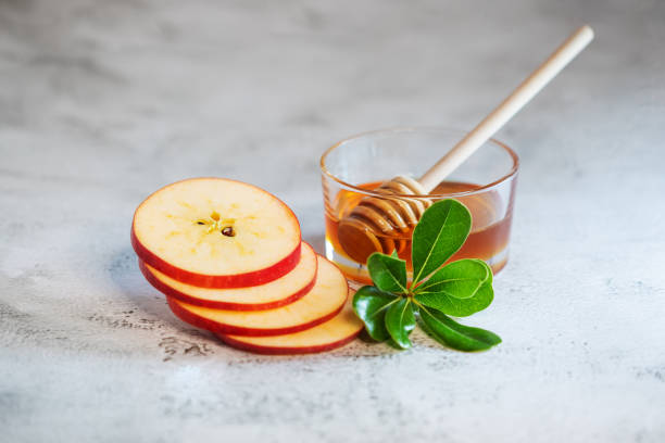 istock Apple and honey for Rosh Hashanah 1270774436