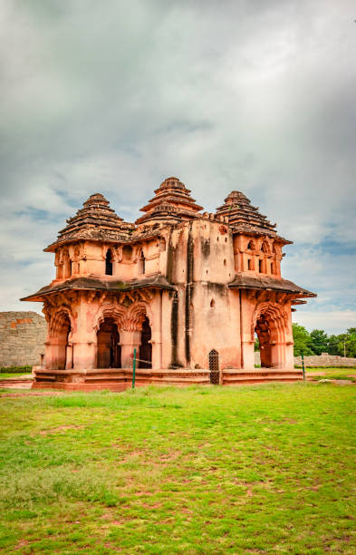 istock lotus palace hampi antique stone art from a unique angle 1270774985