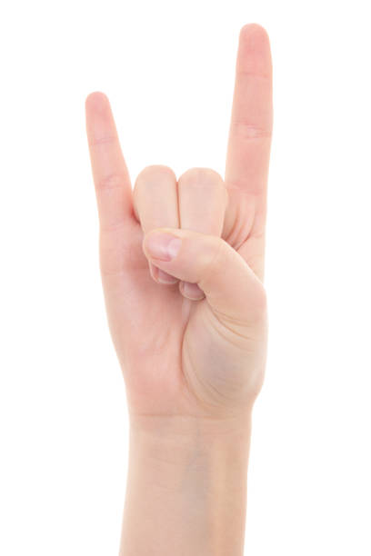 istock female hand showing 