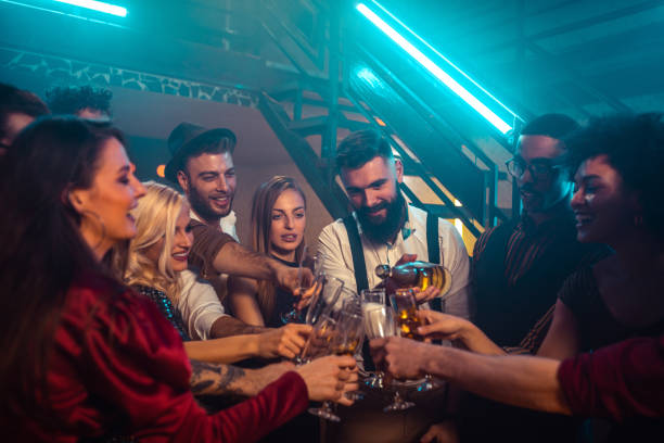 istock Let us toast to a good night 1270781126