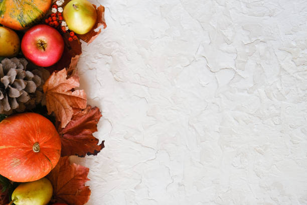 istock Fall seasonal food, thanksgiving day concept. 1270786667