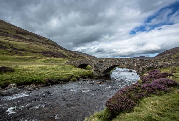 istock Old Stone Bridge Over A-93 Scotland. 1270789605