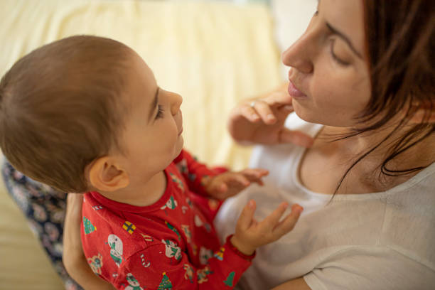istock A baby in a gentle mother's arms 1270799596