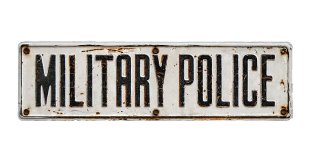 istock Isolated Sign For Military Police 1270810316