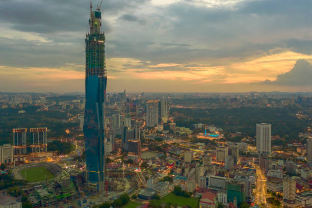 istock Sunset of Kuala Lumpur. 1270821946