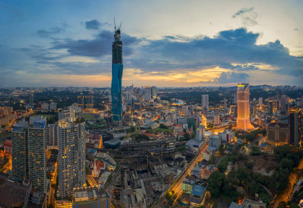 istock Sunset of Kuala Lumpur. 1270822017
