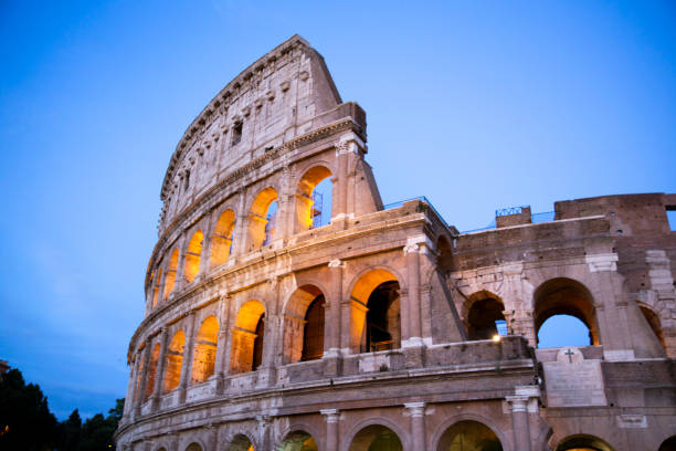 istock Roman Colosseum at Twilight 1270829326
