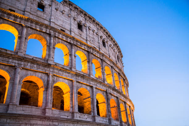istock Roman Colosseum at Dusk 1270833131