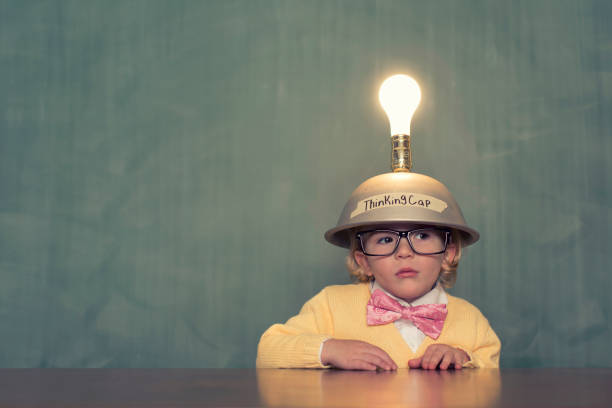 istock A Young Girl Nerd with an Idea 1270835466